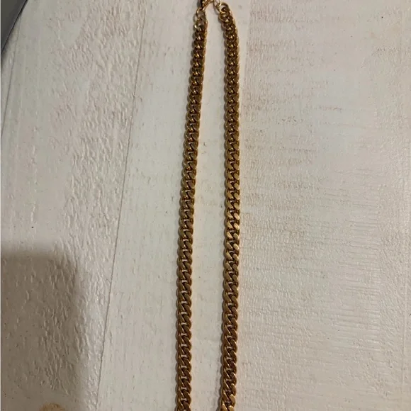 Bellalucci Gold Heart Chain Necklace , mother of pearl - Picture 6 of 6